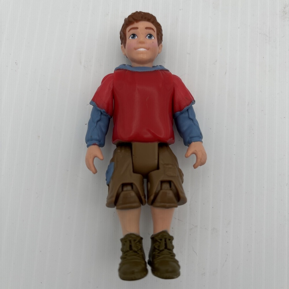 FISHER PRICE Loving Family Dollhouse SPORTS BIKE RIDING BOY BROTHER SON Rare